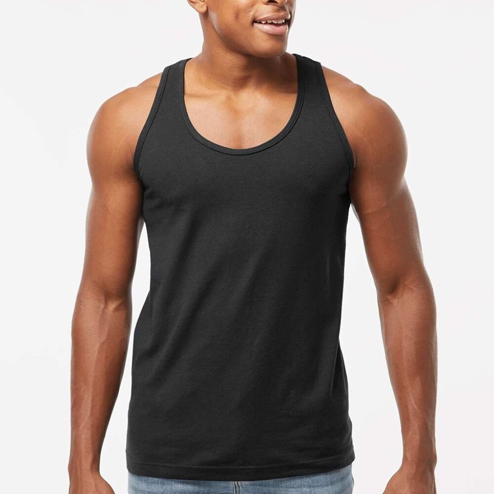 TULTEX Large Unisex Fine Jersey Tank Top for Men